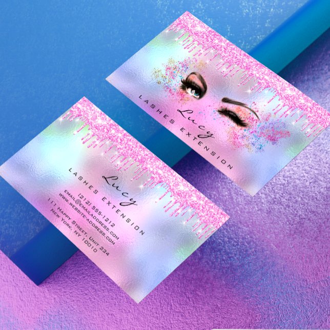 Make a Lasting Impression with Makeup, Eyebrow Business Card (Creator Uploaded)