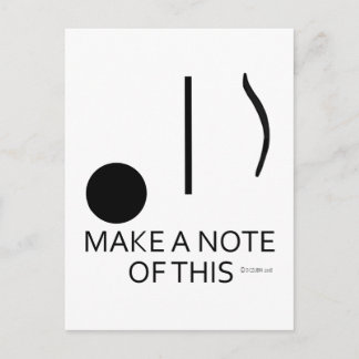 Make A Note of This Postcard