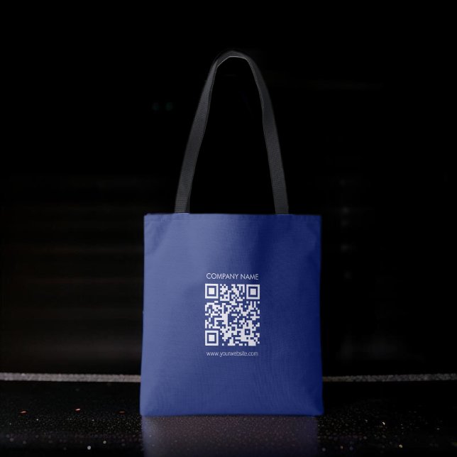 Make a QR code instantly | Modern simple design Tote Bag (Creator Uploaded)