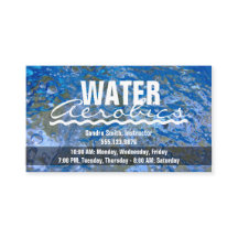 Make a Splash Sparkling Blue Water Aerobics