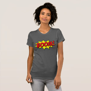 Make a Statement: BOOM! Pop Art Comic Text Effect T-Shirt