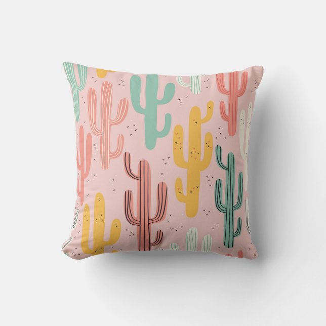 Make a Statement with Designer-Inspired Stylish Throw Pillow (Front)