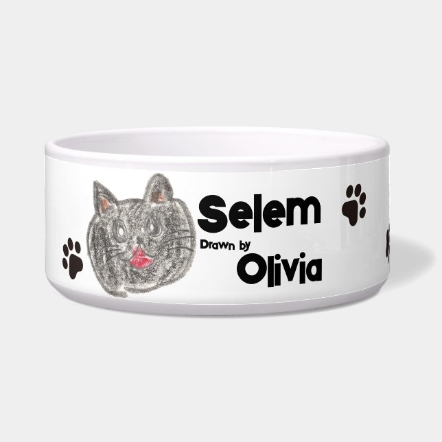Make a Treasure by your Artwork | cat (Front)