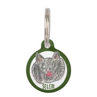 Make a Treasure by your Artwork | cat Pet Tag