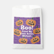 Make a Treasure By Your Kid's Art Work | Pumpkin