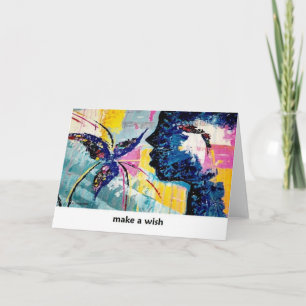 Make a Wish Art CArd by Augustine