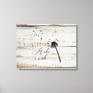 Make A Wish Canvas Wall Decor 
