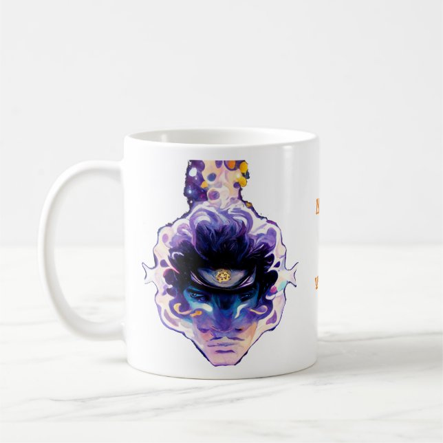 Make a wish coffee mug (Left)