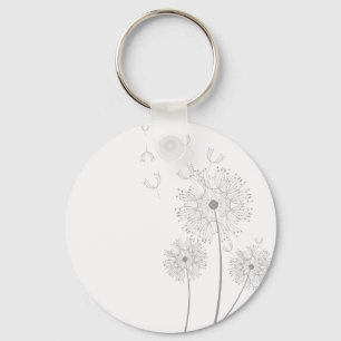Make A Wish Dandelion Keychain