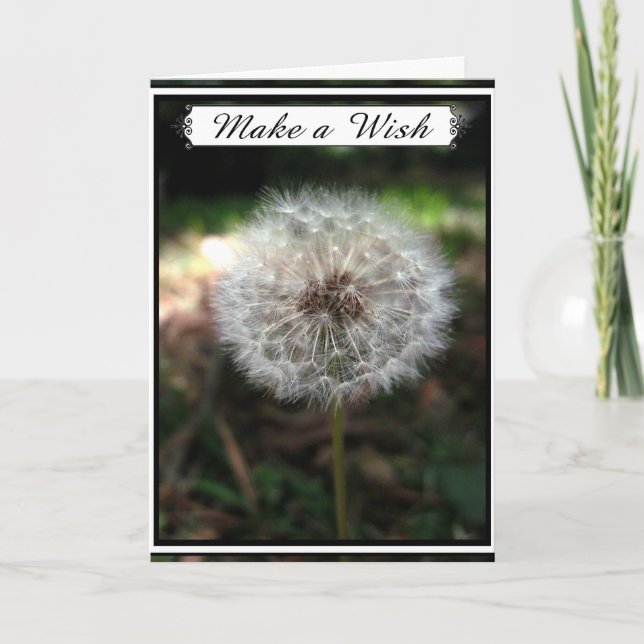Make a Wish - Greeting Card (Front)