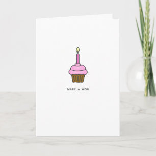 Make A Wish Happy Birthday Candle Card