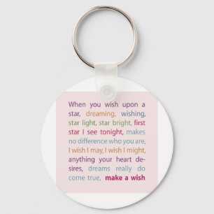 Make a Wish Keychain