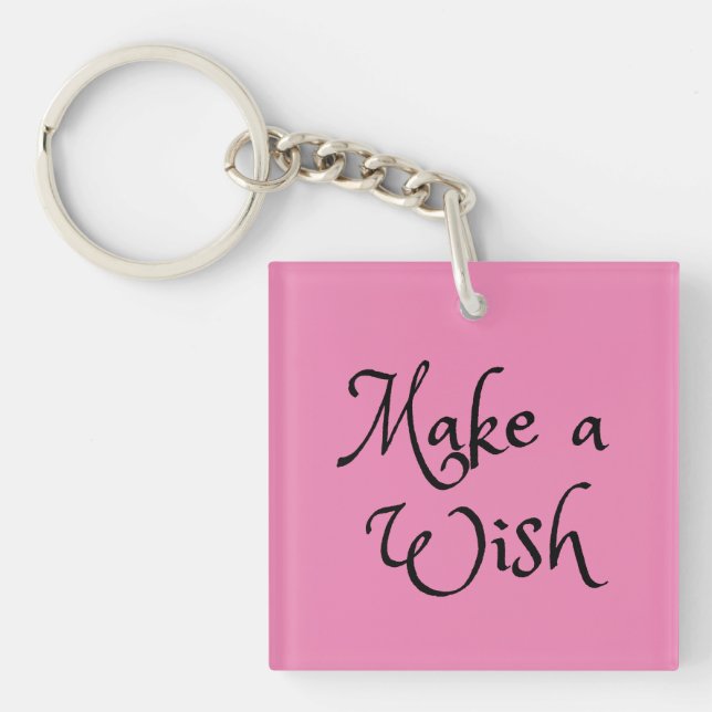 Make a Wish Keychain (Front)
