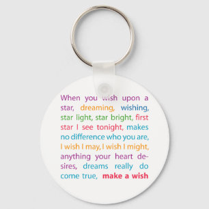 Make a Wish Keychain