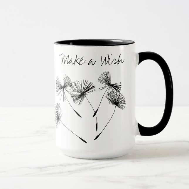 Make a Wish on a Dandelion Mug (Right)