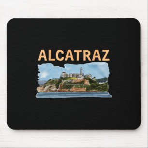 Make Alcatraz Great Again Funny Trump Alcatraz Ret Mouse Pad