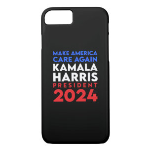 Make America Care Again Harris President 2024 Case-Mate iPhone Case