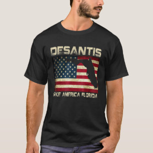 Make America Florida, DeSantis 2024 Election Vinta T-Shirt