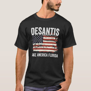 Make America Florida Desantis 2024 Election Vintag T-Shirt