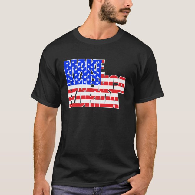 Make America Florida  Politics Election Supporter T-Shirt (Front)