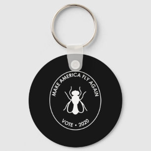 Make America Fly Again Biden Harris Dete Trump Pen Keychain