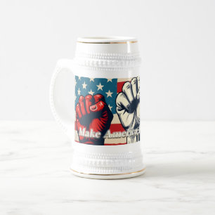 Make America Free Again Artwork Beer Stein