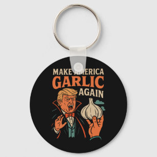 Make America Garlic Again Keychain