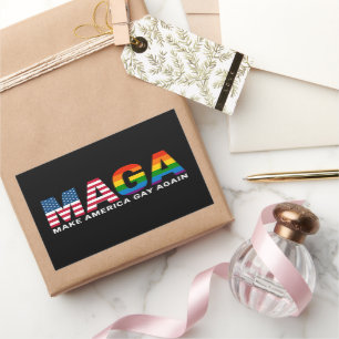Make America Gay Again Gay Pride 2025 LGBTQ+  Sticker
