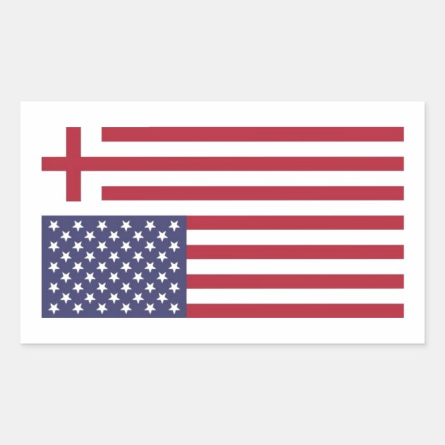 Make America Godly Again Flag Sticker (Front)