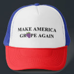 Make America Grape Again Trucker Hat<br><div class="desc">A Noah Garfinkel Creation.</div>