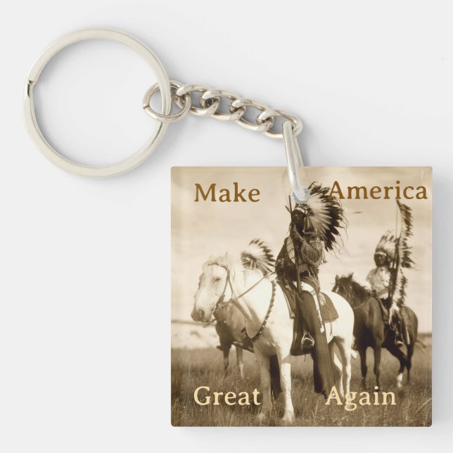 Make America Great Again Keychain (Front)