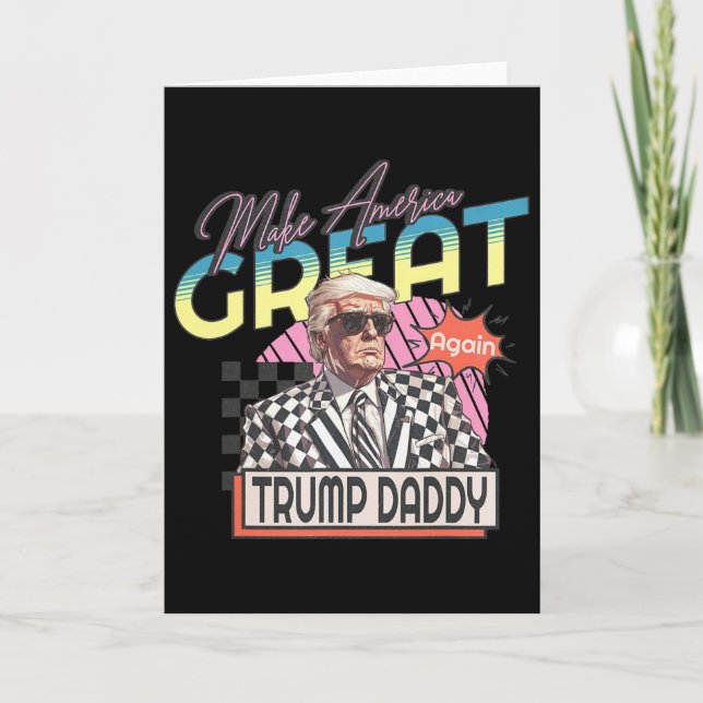 Make America Great All Over Again 4th Of July  Card (Front)