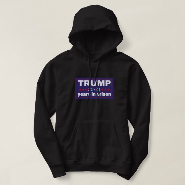  make America great and glorious again anti trump  Hoodie (Design Front)