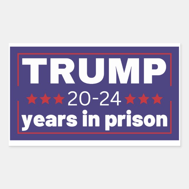  make America great and glorious again anti trump  Sticker (Front)