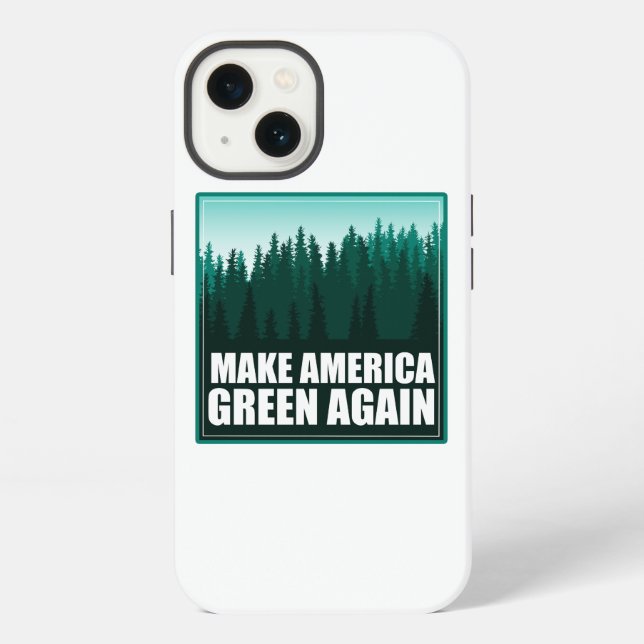 Make America Green Again iPhone Case (Back)