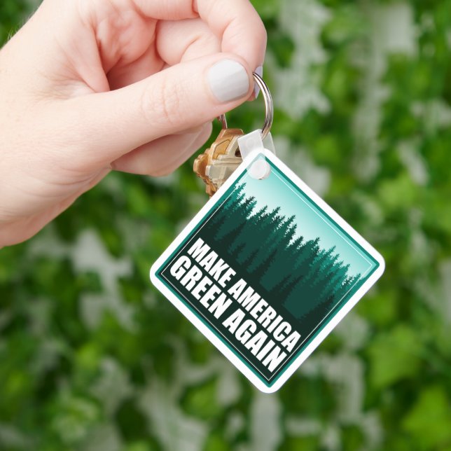 Make America Green Again Keychain (Hand)