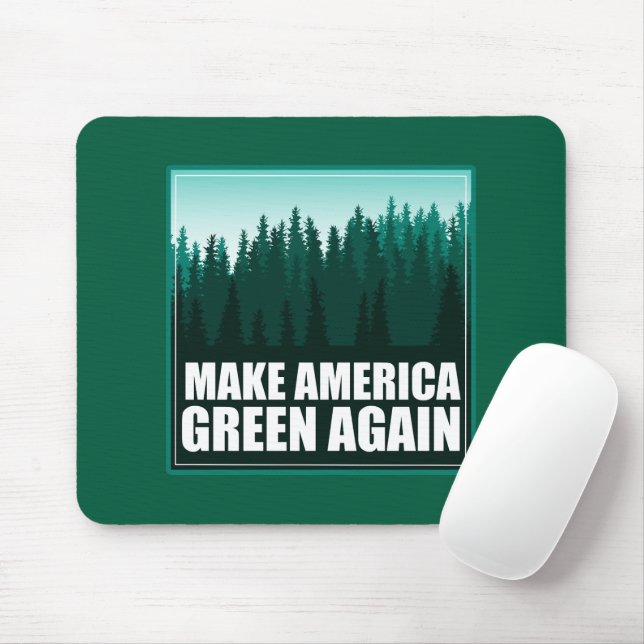 Make America Green Again Mouse Pad (With Mouse)