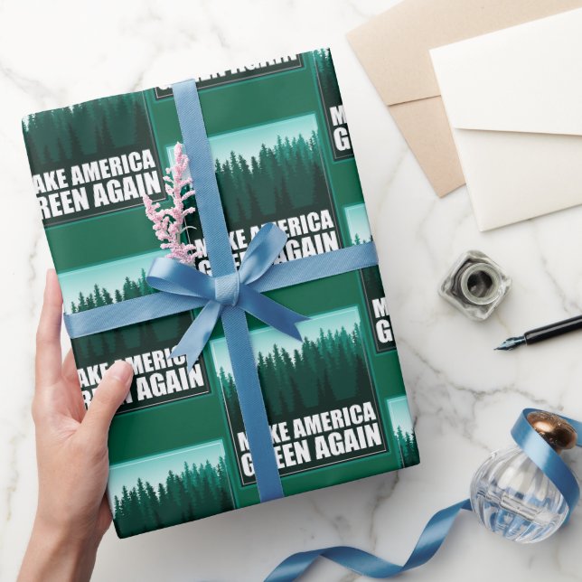 Make America Green Again Wrapping Paper (Gifting)
