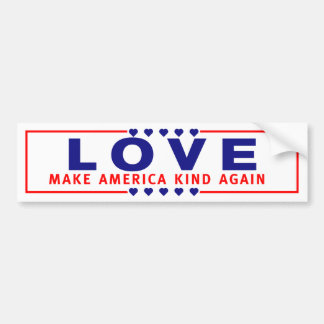 Make America Kind Again Bumper Sticker