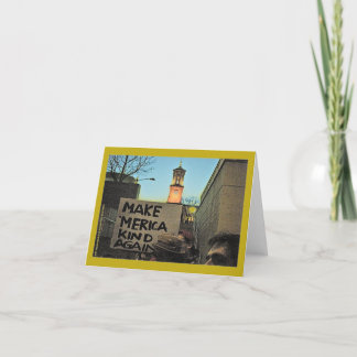 Make America Kind Again Nashville March Card