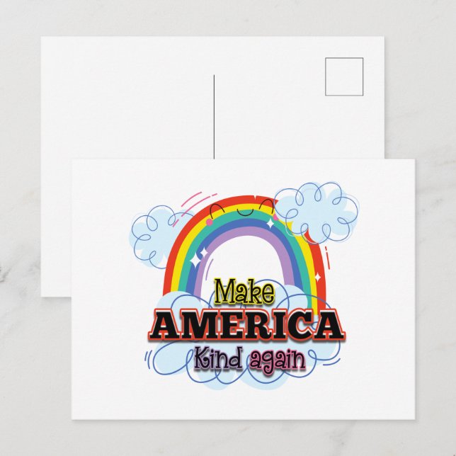 Make America Kind Again Postcard (Front/Back)