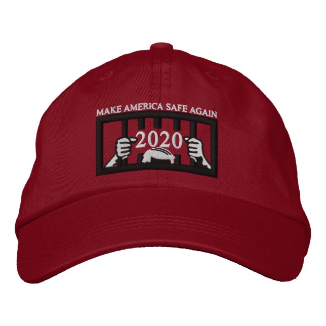 Make America Safe Again - Impeach 45 for 2020 Embroidered Hat (Front)