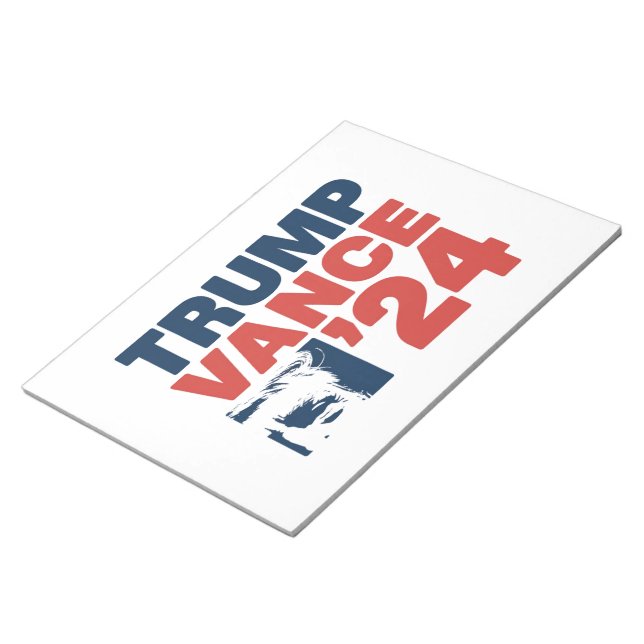 Make America Safe Again Trump Vance 2024 MAGA  Notepad (Angled)