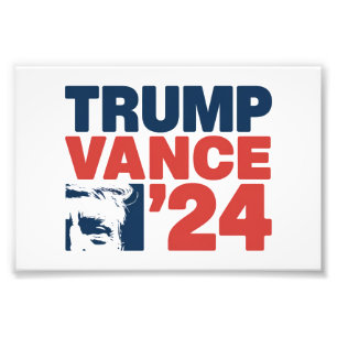 Make America Safe Again Trump Vance 2024 MAGA  Photo Print