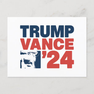 Make America Safe Again Trump Vance 2024 MAGA Postcard
