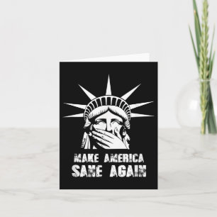 Make America Sane Again Anti Trump Resist Protest  Card