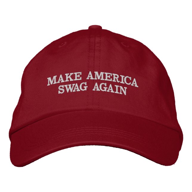 Make America Swag Again Embroidered Hat (Front)