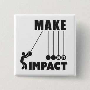 make an impact 2 inch square button
