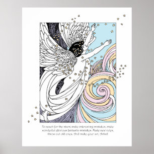 Make Art Angel Poster