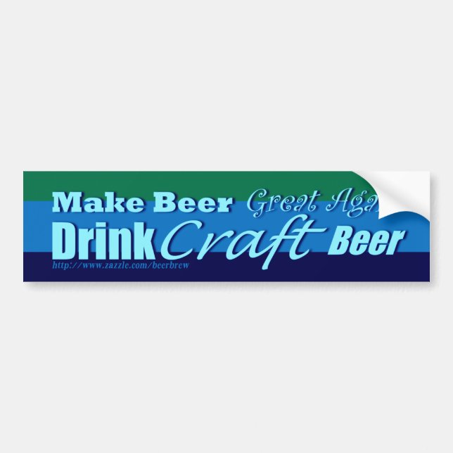 Make Beer Great Again 7 Bumper Sticker (Front)
